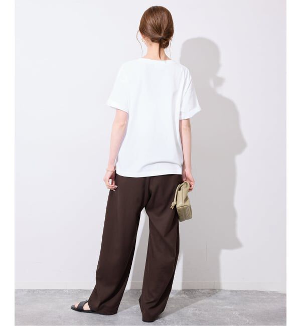 SLOBE IENA「《予約》BOUCHE SLOBE別注 LOGO TEE」|Tシャツ・カットソー|