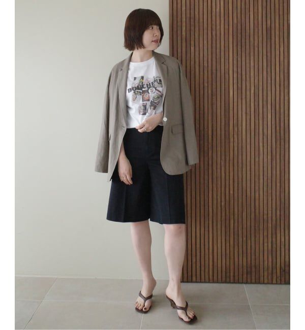 SLOBE IENA「《予約》BOUCHE SLOBE別注 LOGO TEE」|Tシャツ・カットソー|