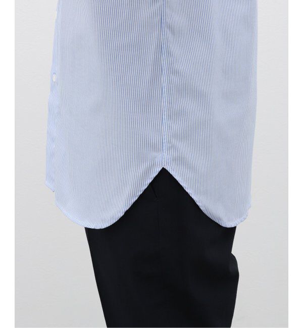 EDIFICE「D.ショートポイントシャツ ストライプ」|シャツ・ブラウス|