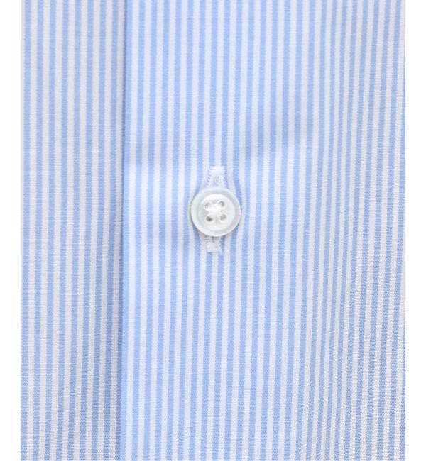 EDIFICE「D.ショートポイントシャツ ストライプ」|シャツ・ブラウス|