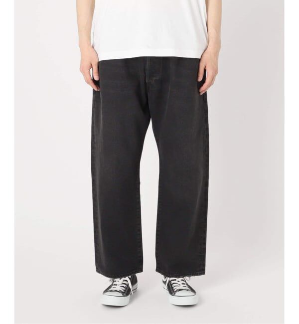 EDIFICE「LEVI&rsquo;S(R)/リーバイス(R) 別注 BIG E 501(R) BLACK L26」|デニム|