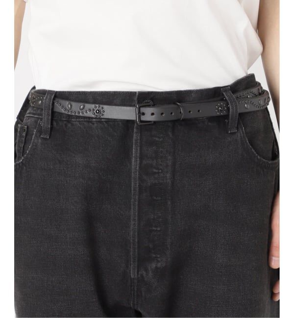 EDIFICE「LEVI&rsquo;S(R)/リーバイス(R) 別注 BIG E 501(R) BLACK L26」|デニム|