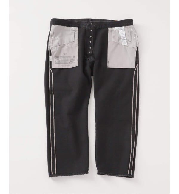 EDIFICE「LEVI&rsquo;S(R)/リーバイス(R) 別注 BIG E 501(R) BLACK L26」|デニム|