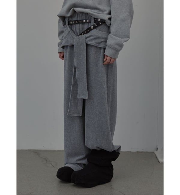 PULP「【Geek Office / ギークオフィス】LCDC TM / TIED DETAIL JERSEY PANTS」|その他|