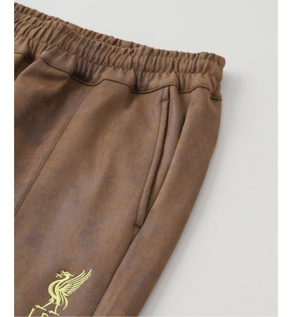 Liverpool FC「【Liverpool FC / リバプール FC】Fake Leather Track Pants」|スラックス|