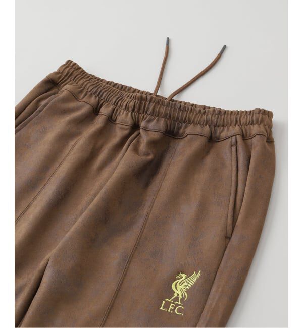 Liverpool FC「【Liverpool FC / リバプール FC】Fake Leather Track Pants」|スラックス|