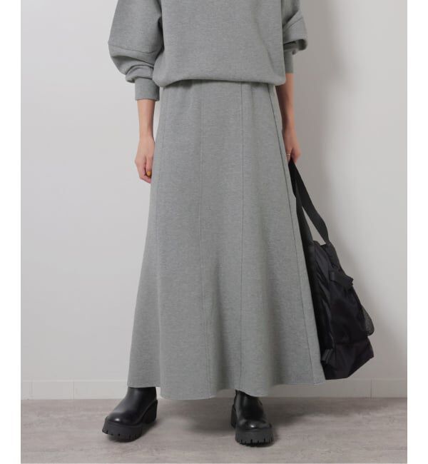 JOURNAL STANDARD relume「《追加 / 新色》CTダンボールフレアスカート」|スカート|グレーA