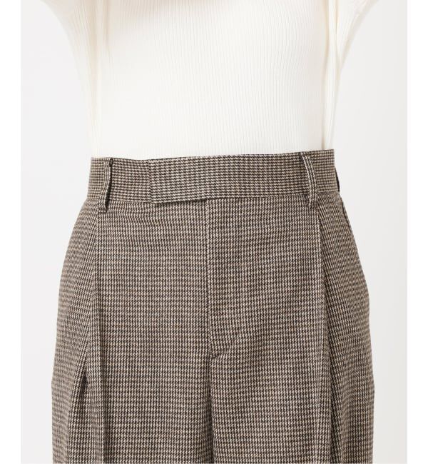 journal standard L'essage「ガンクラブチェックパンツ」|スラックス|