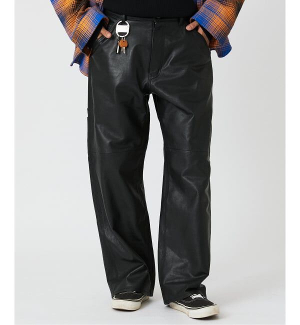 JOURNAL STANDARD relume「ゴートレザー ペインターパンツ」|その他|