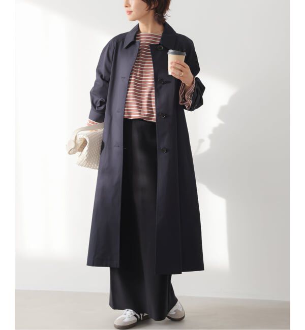 JOURNAL STANDARD relume「《追加》スーピマコットンステンカラーコート」|ステンカラーコート|