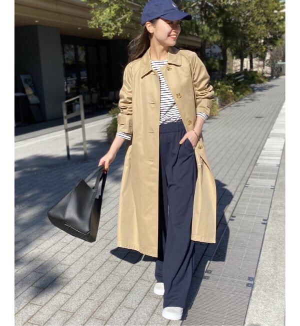 JOURNAL STANDARD relume「《追加》スーピマコットンステンカラーコート」|ステンカラーコート|