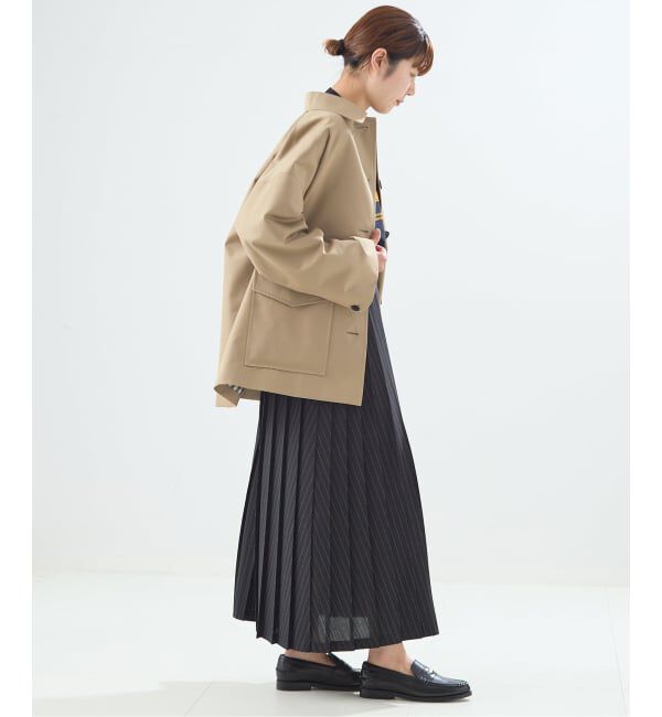 journal standard L'essage「【別注】Aquascutum&times;LESSAGEショートコート」|ステンカラーコート|