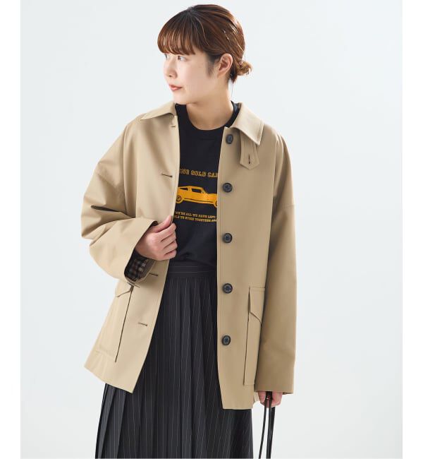 journal standard L'essage「【別注】Aquascutum&times;LESSAGEショートコート」|ステンカラーコート|