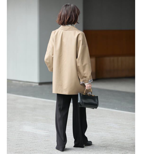 journal standard L'essage「【別注】Aquascutum&times;LESSAGEショートコート」|ステンカラーコート|