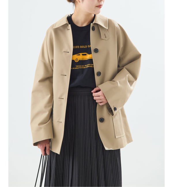 journal standard L'essage「【別注】Aquascutum&times;LESSAGEショートコート」|ステンカラーコート|