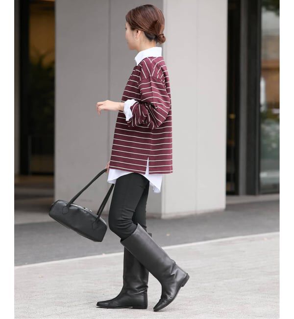 JOURNAL STANDARD「《追加2》カラーボーダーリラックスカットソー」|Tシャツ・カットソー|