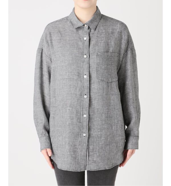 JOURNAL STANDARD relume「《予約》No.66フレンチリネンオーバーサイズシャツ」|シャツ・ブラウス|