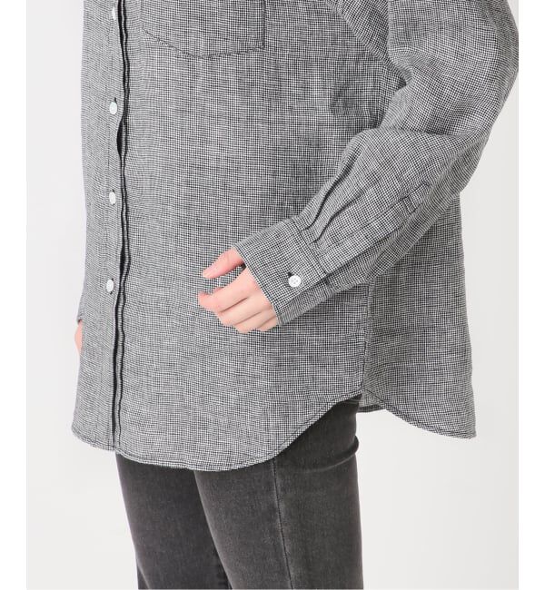 JOURNAL STANDARD relume「《予約》No.66フレンチリネンオーバーサイズシャツ」|シャツ・ブラウス|