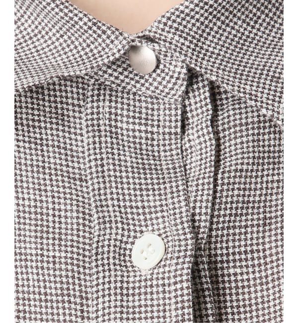 JOURNAL STANDARD relume「《予約》No.66フレンチリネンオーバーサイズシャツ」|シャツ・ブラウス|