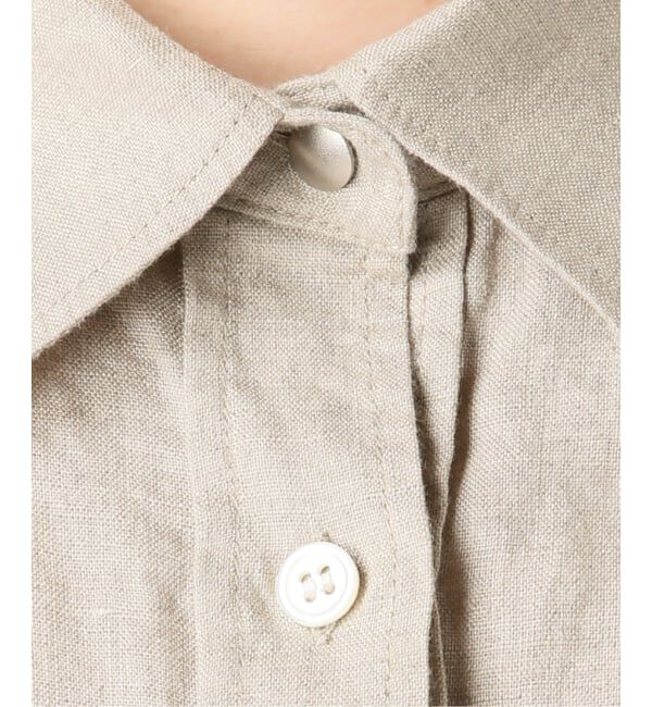 JOURNAL STANDARD relume「《予約》No.66フレンチリネンオーバーサイズシャツ」|シャツ・ブラウス|