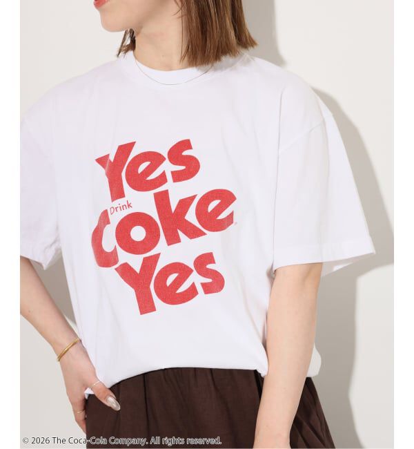 JOURNAL STANDARD relume「《予約》別注【GOOD ROCK SPEED】コカ・コーラTEE」|Tシャツ・カットソー|ホワイト A