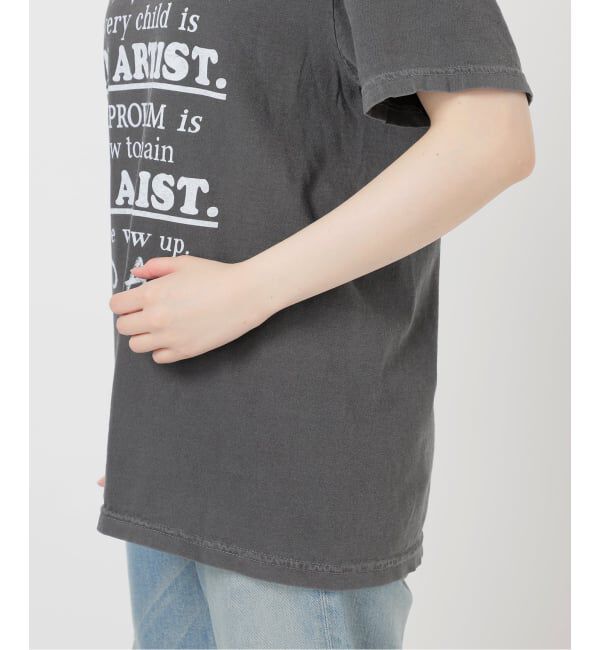 FRAMeWORK「YA GOOD IDEAS &times; KIBITZ HANDWKS MESSAGE TSHIRT」|Tシャツ・カットソー|