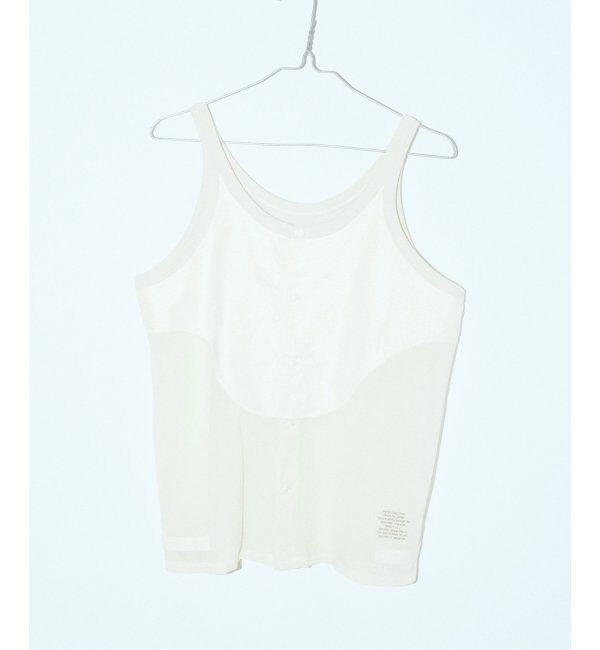 FRAMeWORK「JANE SMITH/ジェーンスミス 別注シアータンク」|タンクトップ|