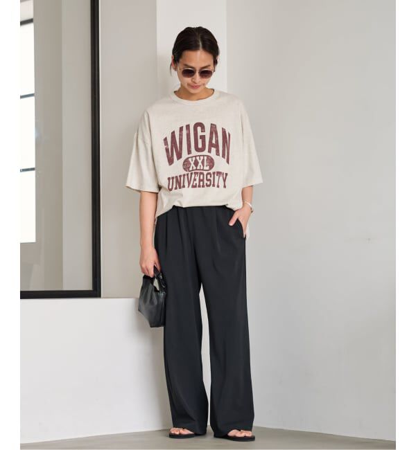 FRAMeWORK「≪追加≫ 手洗い可 / ポリエステルツイルリラックスパンツ」|その他|