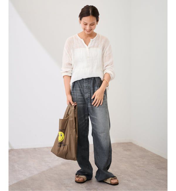 FRAMeWORK「JULY NINE/ジュライ ナイン SHOPPING BAG PRINT」|トートバッグ|