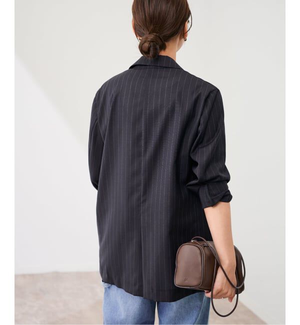 FRAMeWORK「TWトリアセトロピカルシアージャケット」|テーラードジャケット|