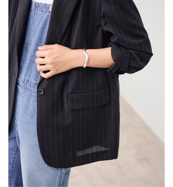 FRAMeWORK「TWトリアセトロピカルシアージャケット」|テーラードジャケット|