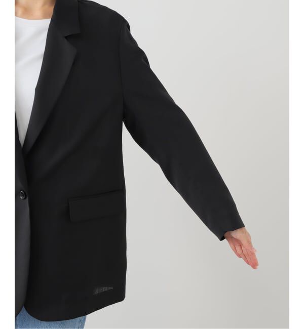 FRAMeWORK「TWトリアセトロピカルシアージャケット」|テーラードジャケット|