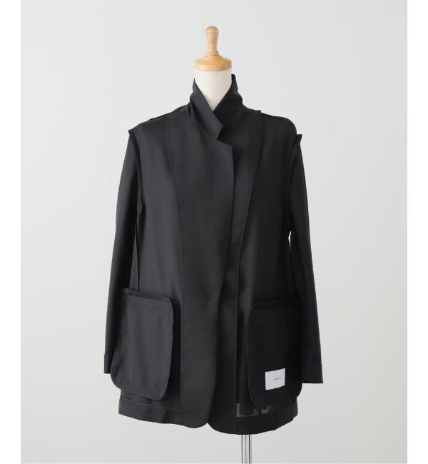 FRAMeWORK「TWトリアセトロピカルシアージャケット」|テーラードジャケット|