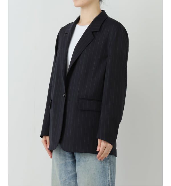 FRAMeWORK「TWトリアセトロピカルシアージャケット」|テーラードジャケット|