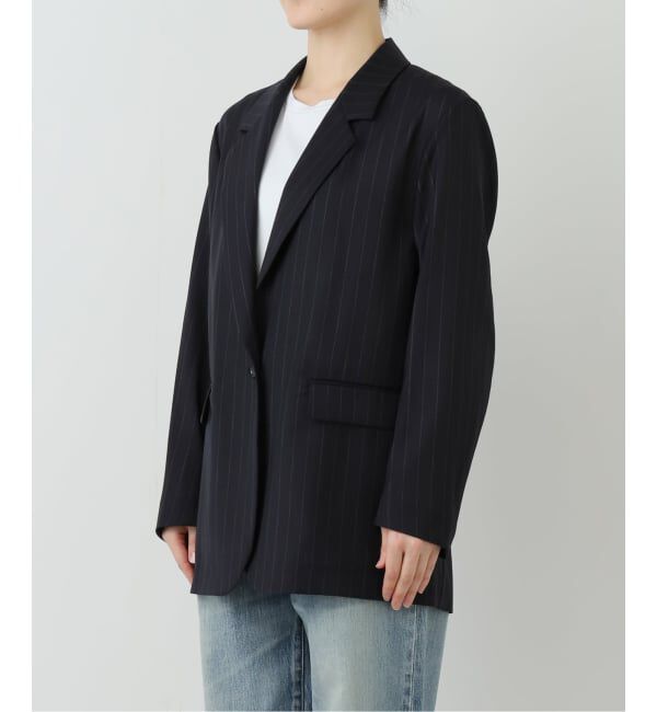 FRAMeWORK「TWトリアセトロピカルシアージャケット」|テーラードジャケット|