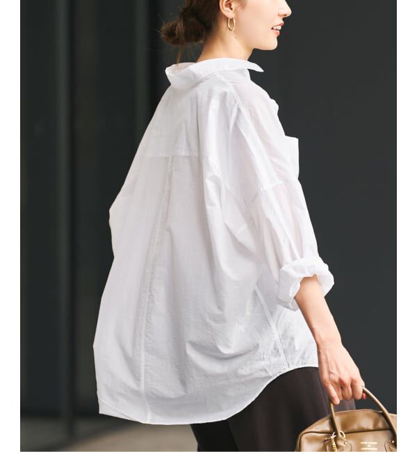 FRAMeWORK「シアーワイドシャツ」|シャツ・ブラウス|ホワイト