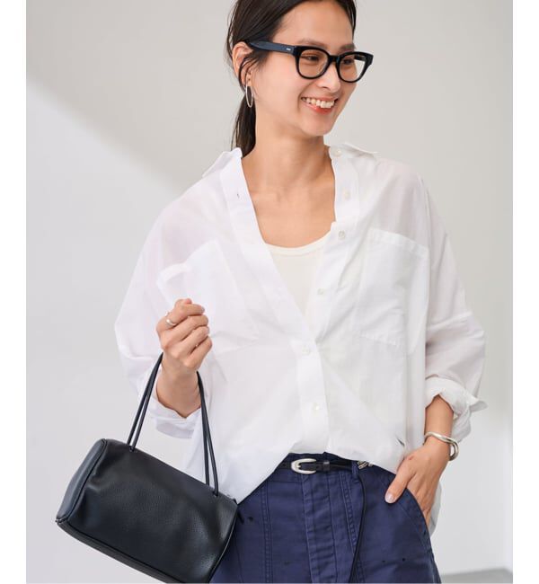 FRAMeWORK「シアーワイドシャツ」|シャツ・ブラウス|