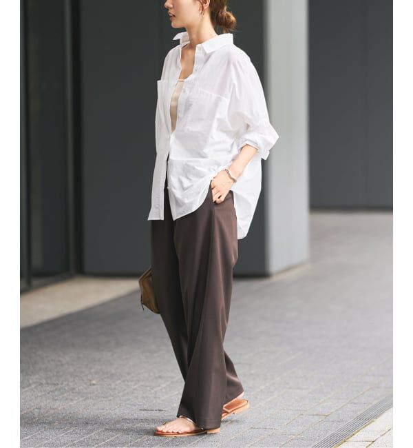 FRAMeWORK「シアーワイドシャツ」|シャツ・ブラウス|