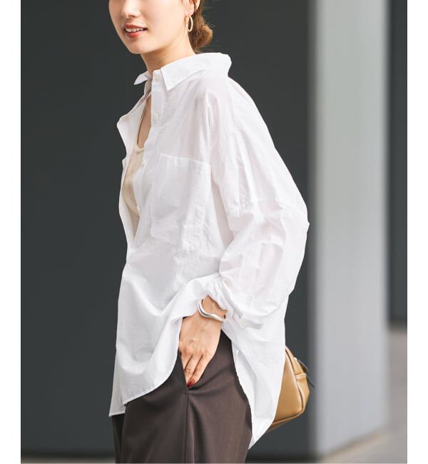 FRAMeWORK「シアーワイドシャツ」|シャツ・ブラウス|