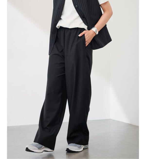 FRAMeWORK「LOEFF/ロエフ W TORO HRM パンツ」|スラックス|