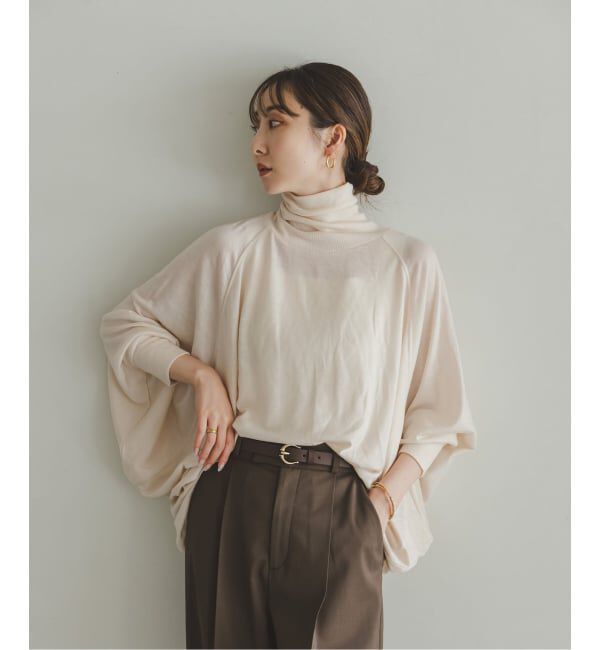 NOBLE「COG THE BIGSMOKE/コグザビッグスモーク MATILDA POLLO NECK ABANICOS TOP」|Tシャツ・カットソー|