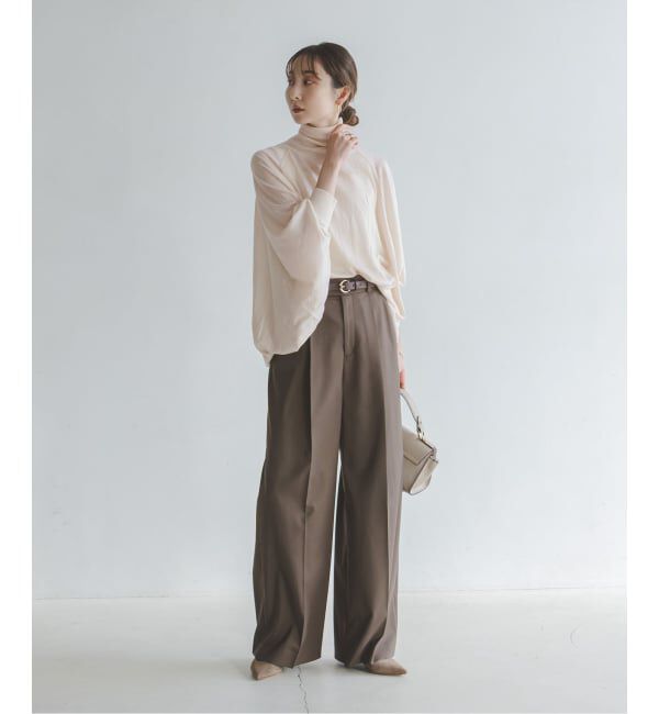 NOBLE「COG THE BIGSMOKE/コグザビッグスモーク MATILDA POLLO NECK ABANICOS TOP」|Tシャツ・カットソー|