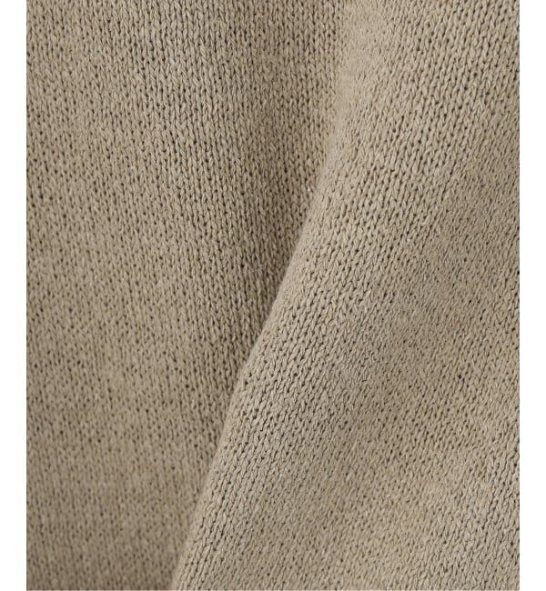 Spick and Span「シルクコンペーパーヤーンニュアンスネックニット」|ニット・セーター|