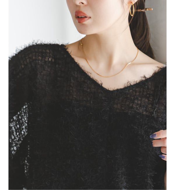 NOBLE「《予約》フェザーチュールボリュームブラウス」|シャツ・ブラウス|