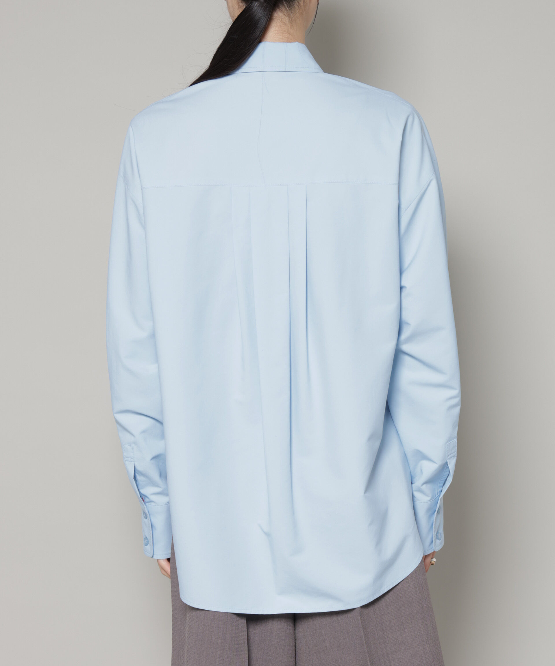 nano･universe「コットンライクタイプライターベーシックシャツ」|シャツ・ブラウス|