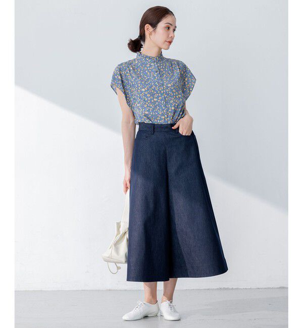 組曲「【洗える】デニムライクギャバ パンツ」|その他|