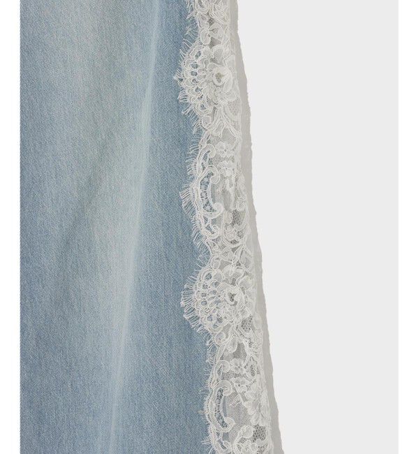 Grace Class「サイドレースデニムパンツ」|デニム|