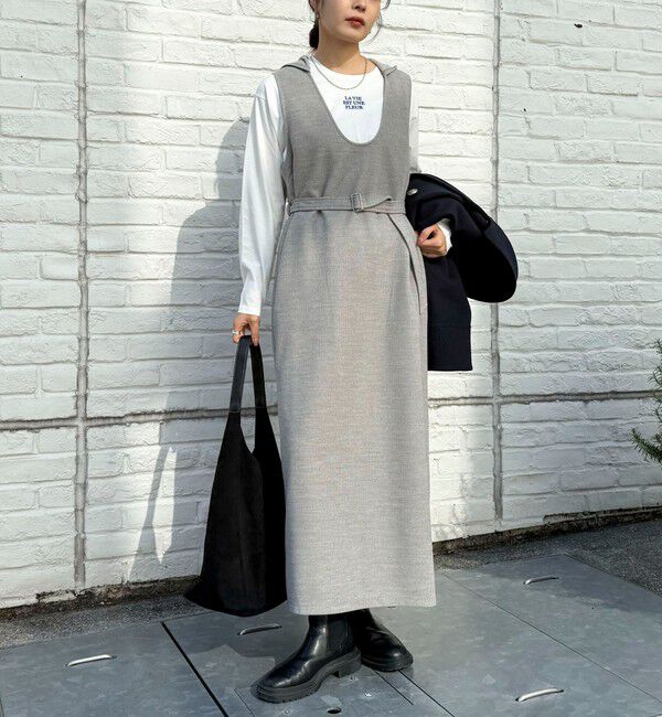 fredy emue「ワンポイント刺繍ロゴロンTシャツ」|Tシャツ・カットソー|