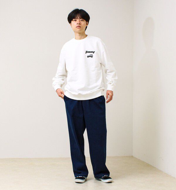 GLOSTER「【ロングセラーコラボ】ジムニー&times;GLOSTER Suzuki Jimny 裏毛プリントスウェット」|スウェット・ジャージ|