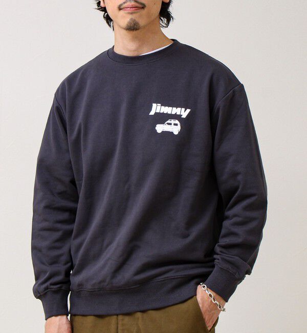 GLOSTER「【ロングセラーコラボ】ジムニー&times;GLOSTER Suzuki Jimny 裏毛プリントスウェット」|スウェット・ジャージ|